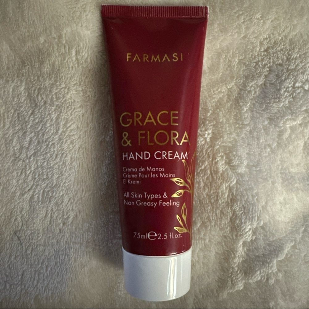 Farmasi Grace & Flora Hand Cream 2.5 fl oz NEW SEALED